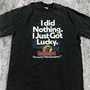 Vetements I Got LuckyT-Shirt Men’s Large